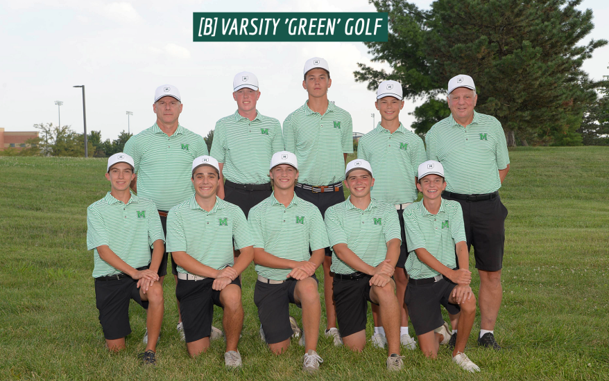 Boys Varsity Green Golf Team